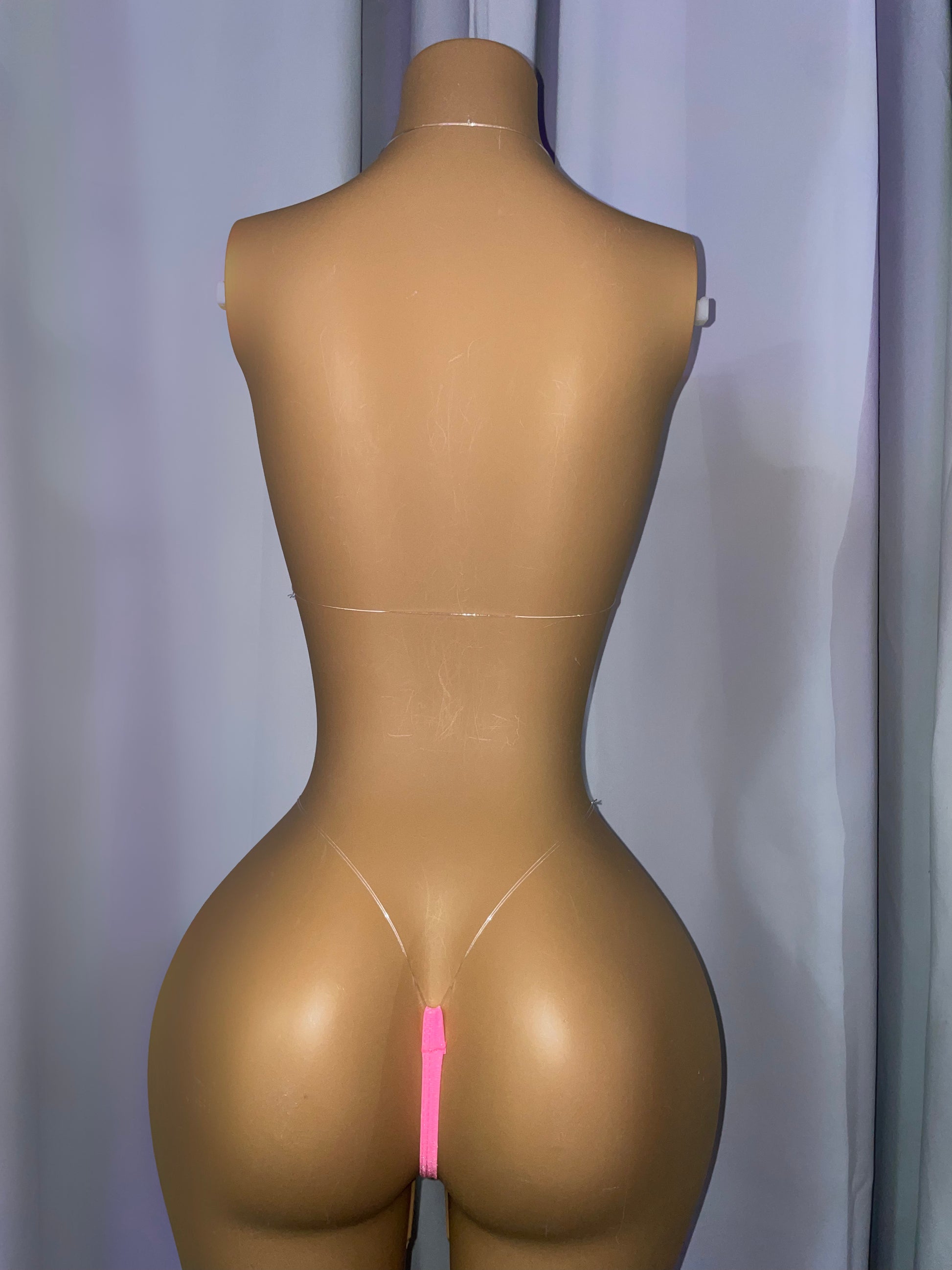 Pink Shimmer Bling Bikini - Exotic dance outfit