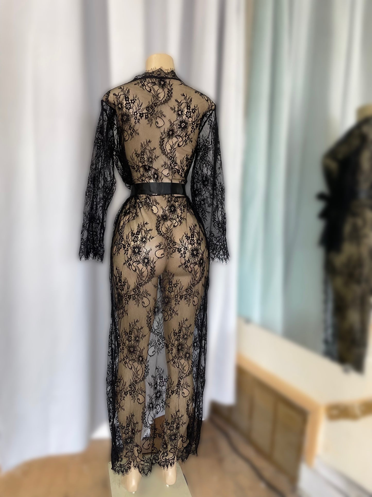 Shadow Lace Robe