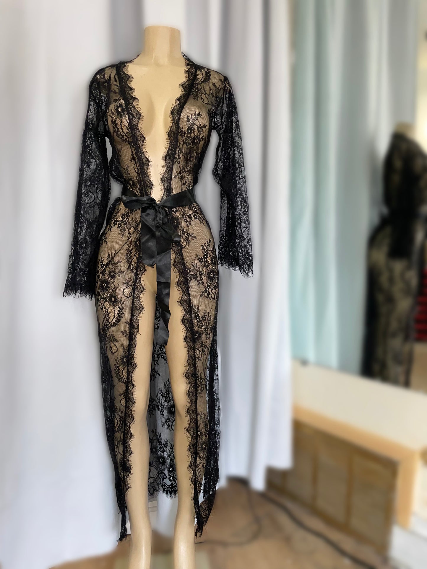 Shadow Lace Robe
