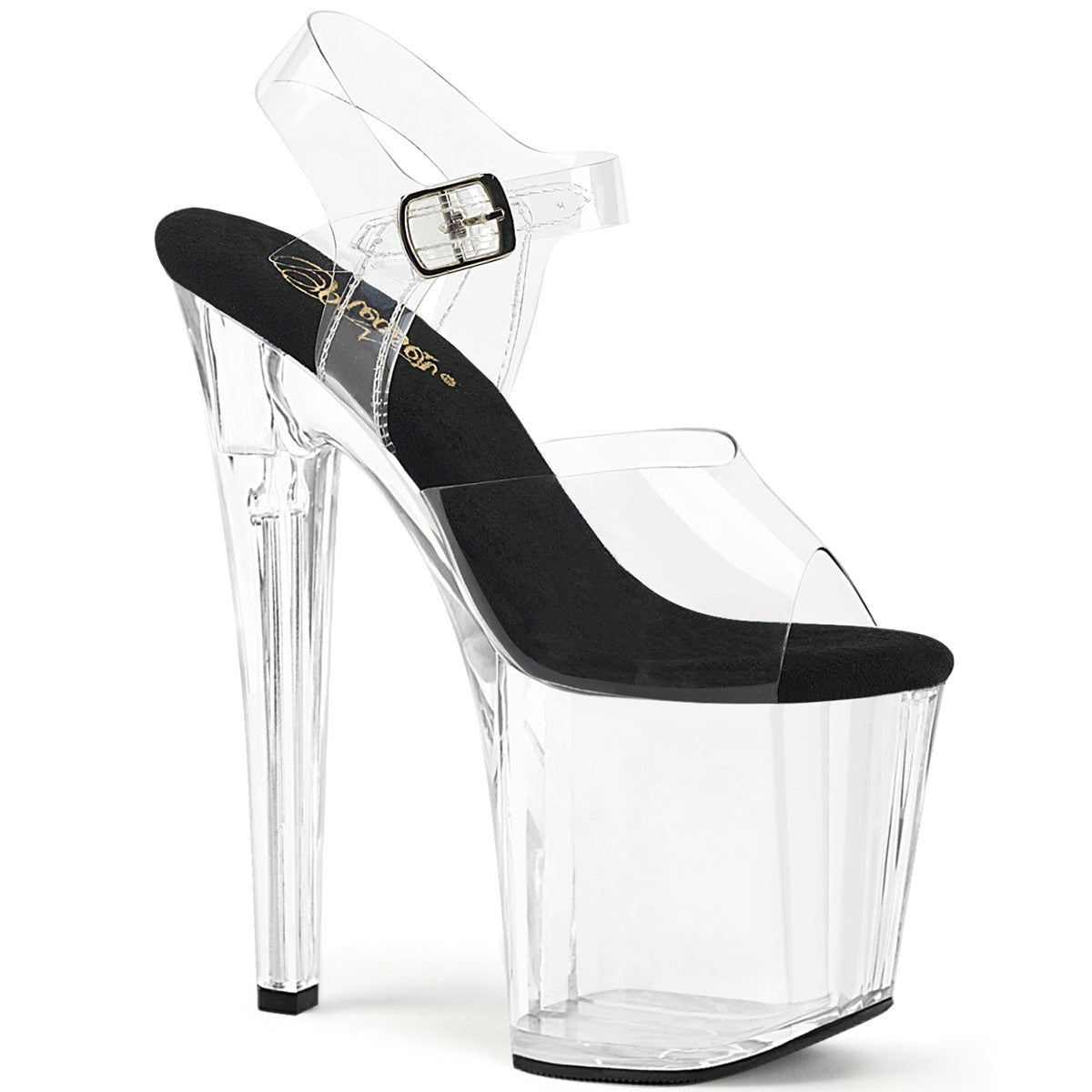 8 Inch Clear High Heels Prism - Moments ExoticExotic dance heel