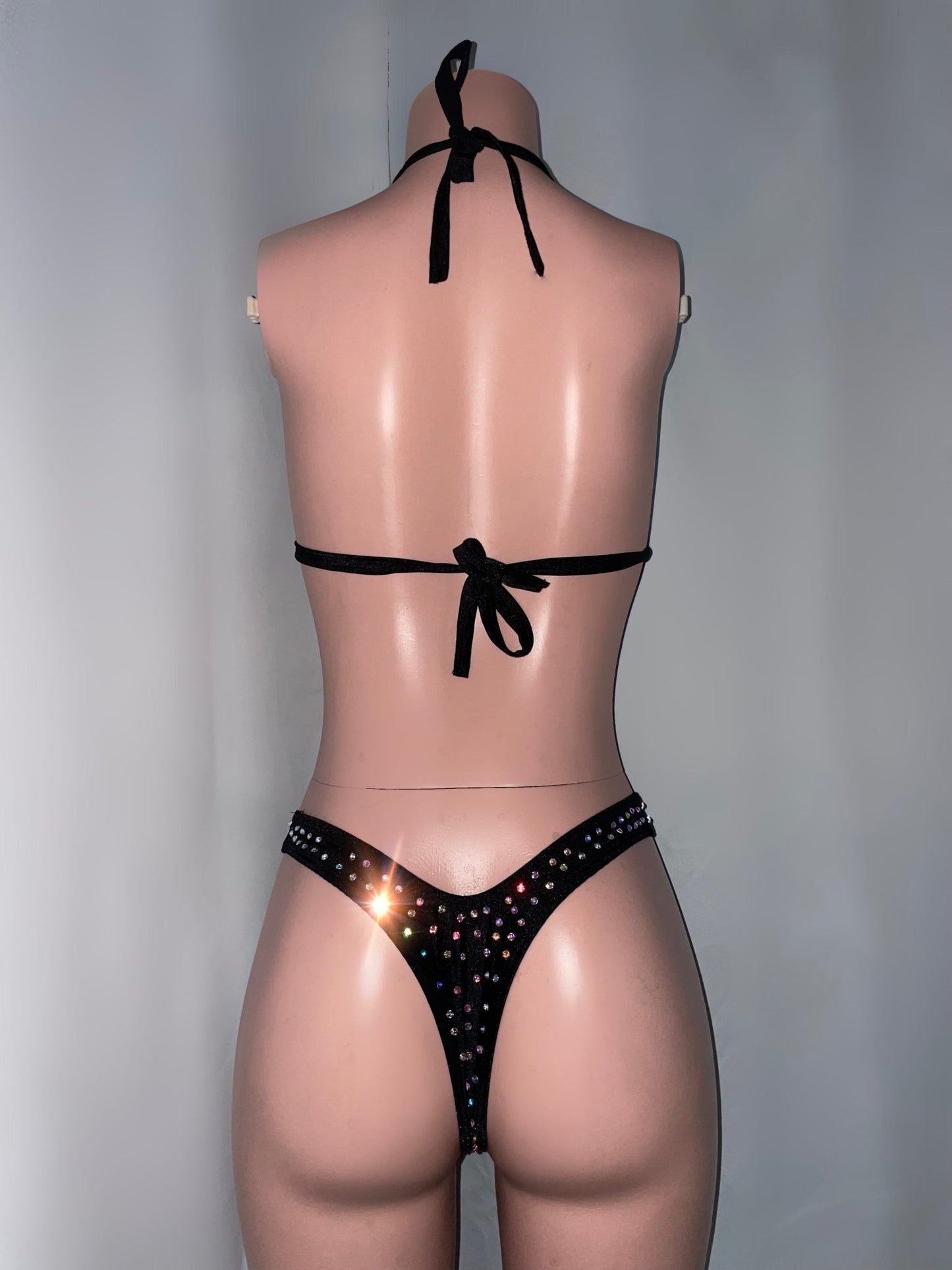 Black Diva Bikini Set - Moments ExoticExotic dance outfit