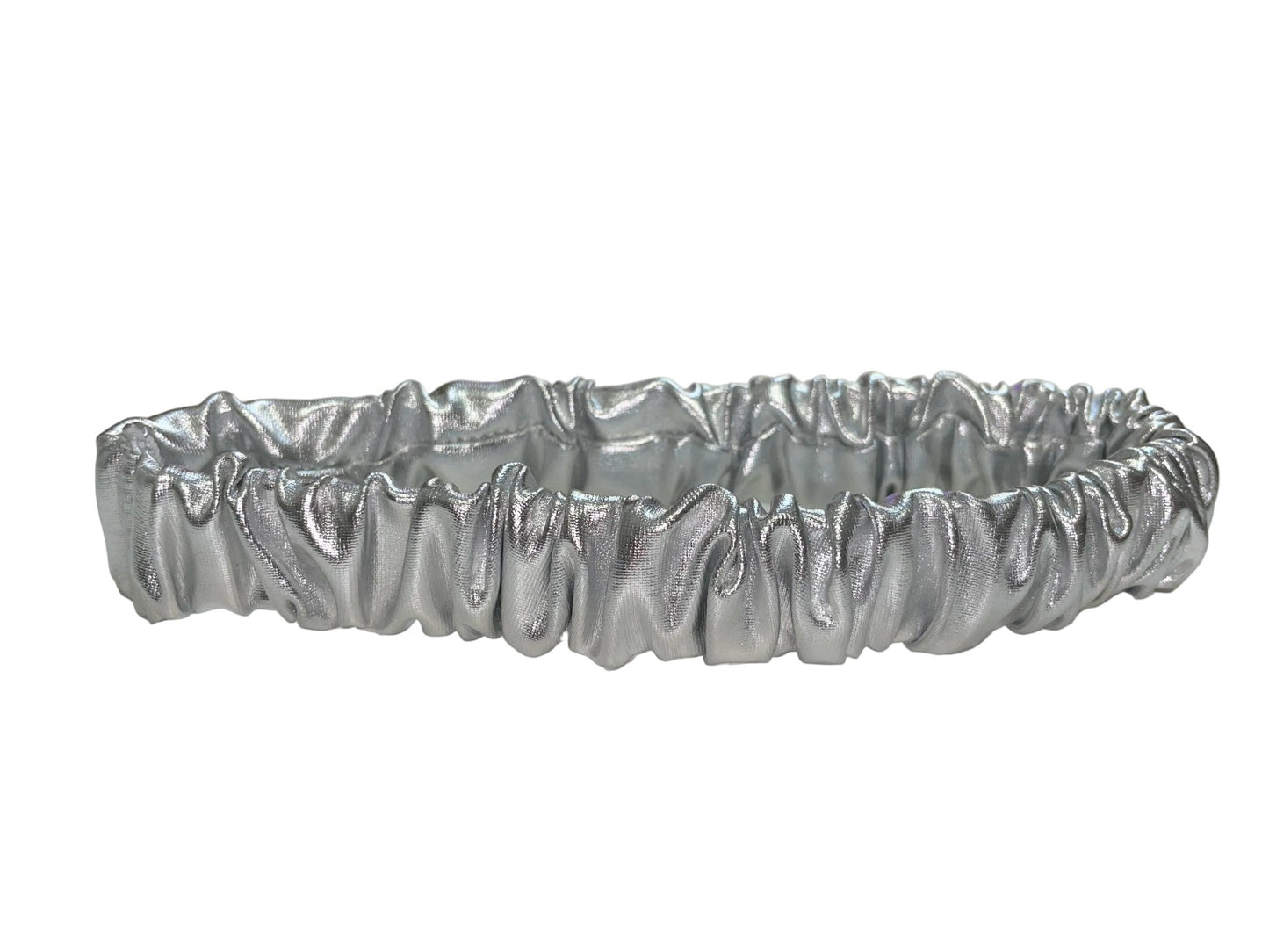 Metallic Silver Thigh Garter - Garter