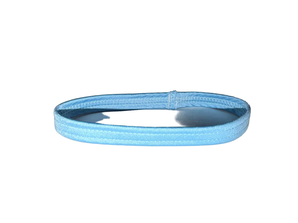 Sky Blue Thigh Garter - Flat - Garter