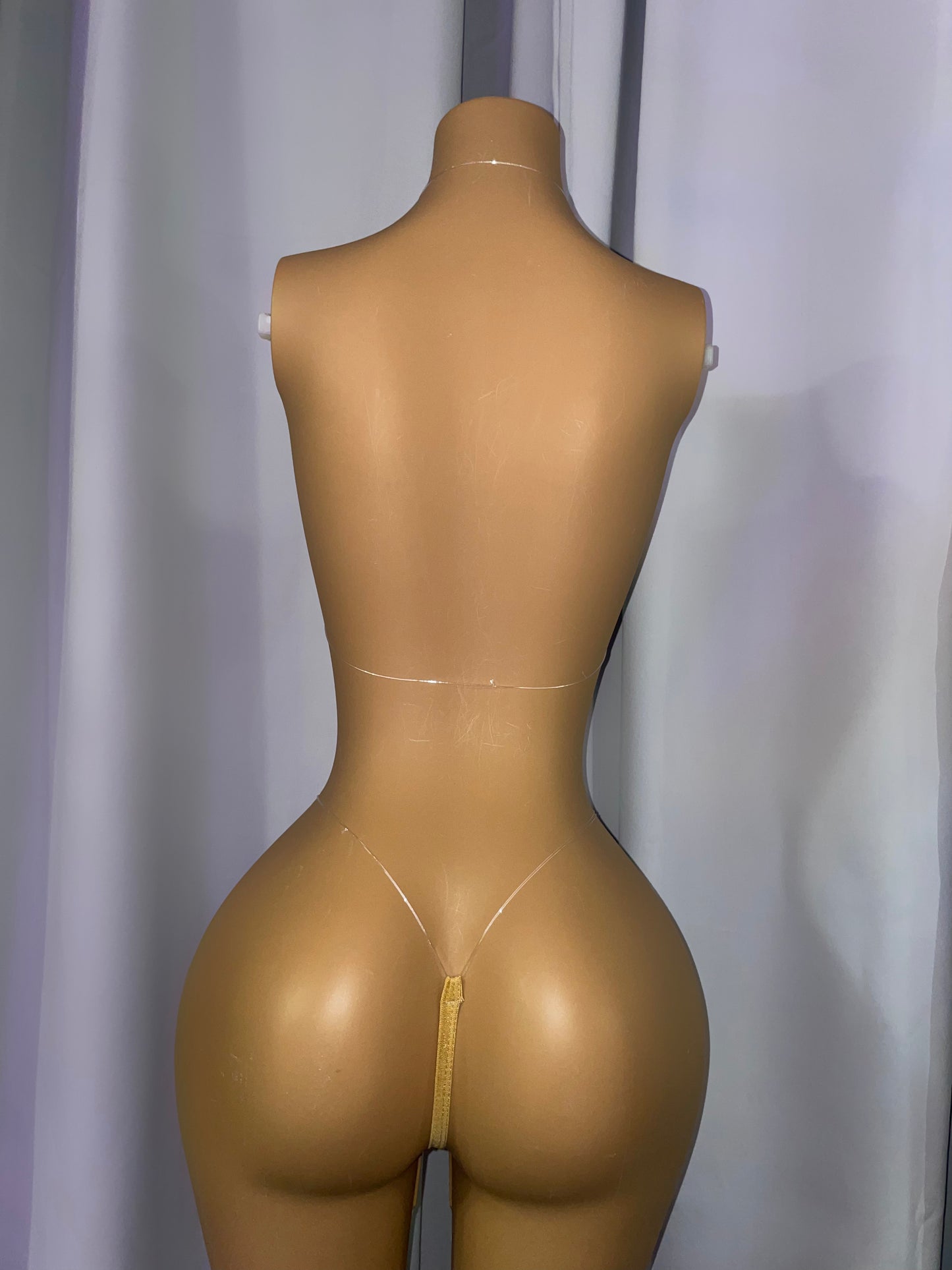 Gold Rhinestone Shimmer Bikini - Exotic dance outfit