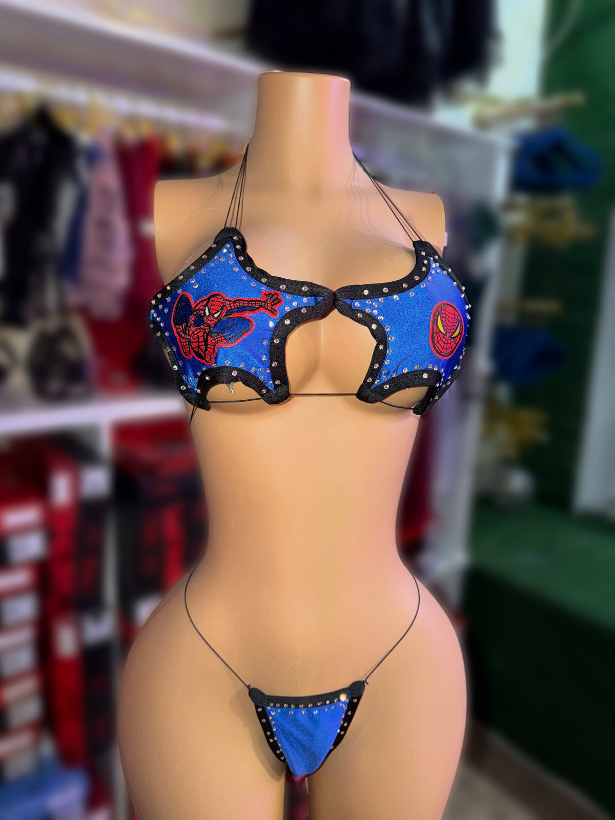 Blue Star 2pc Stripper Bikini