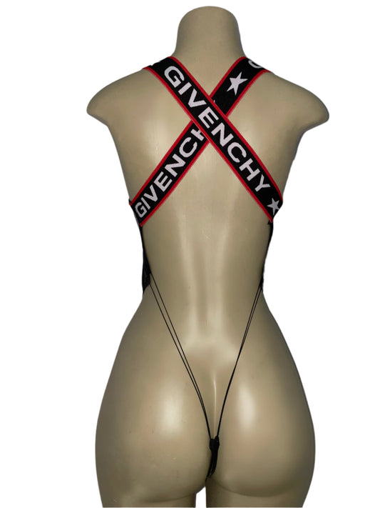 Leathered Up Bodysuit