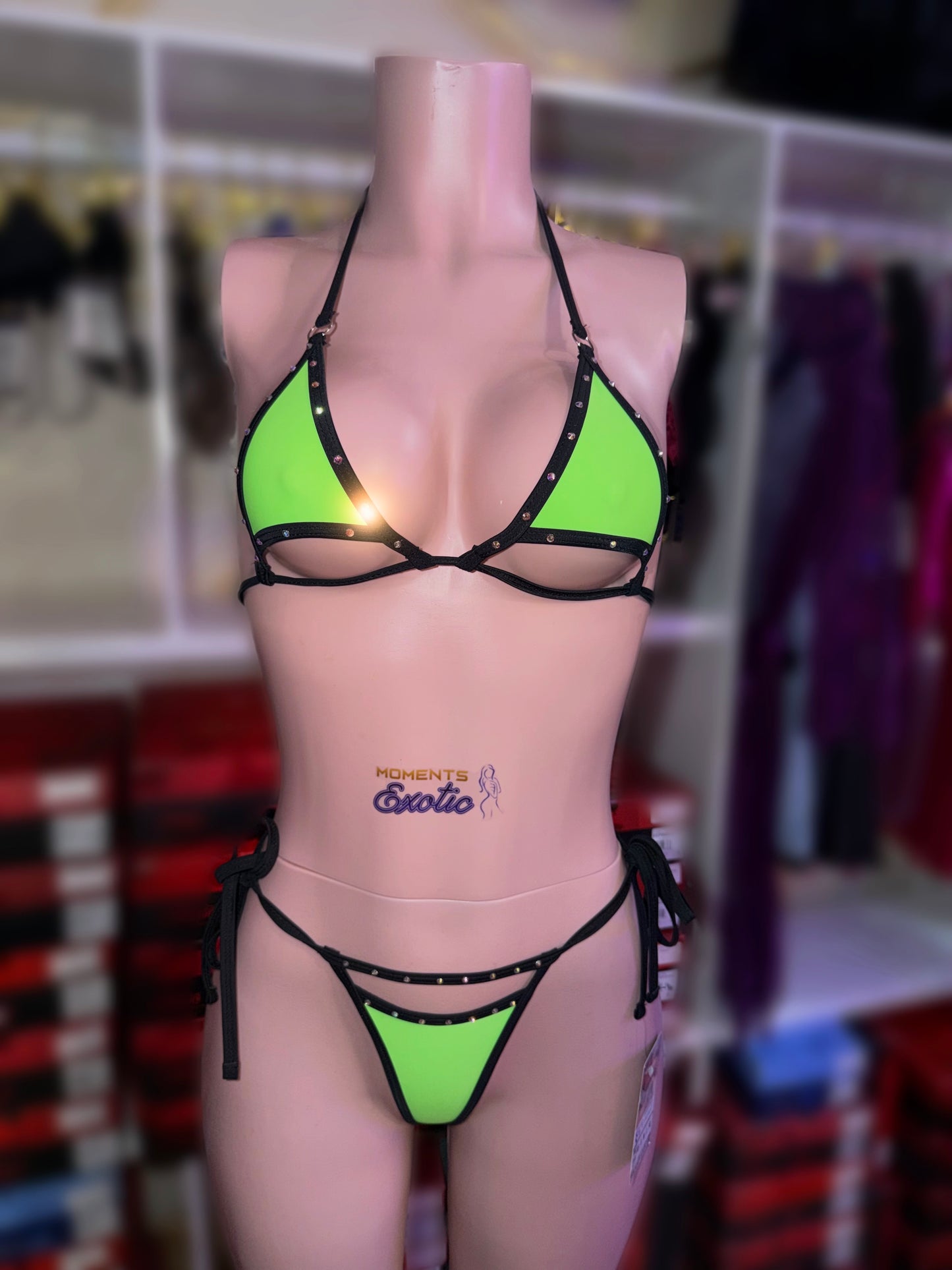Bold Neon Microkini