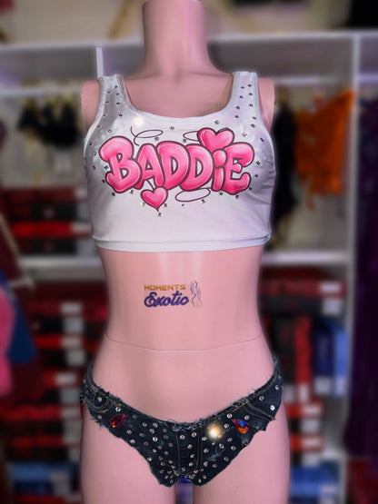2pc Baddie Stripper Outfit