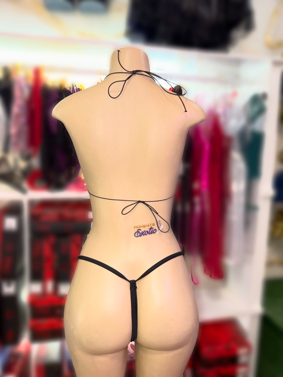 Black Holo 2pc Bikini Outfit