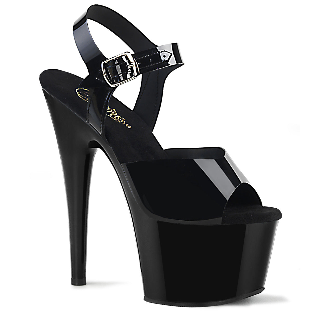 Black Patent Classic Heels