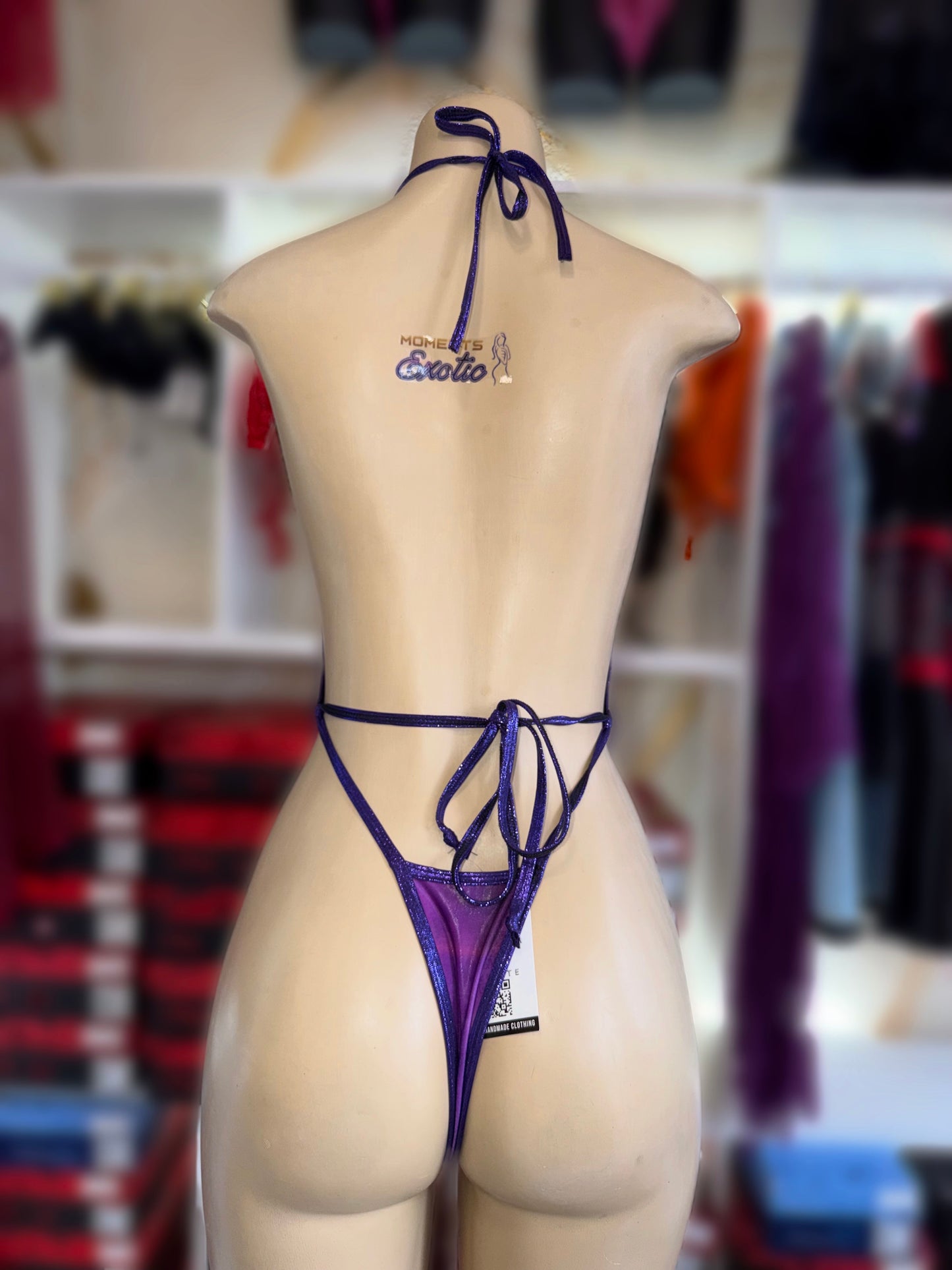 Purple Royal 1pc Bodysuit