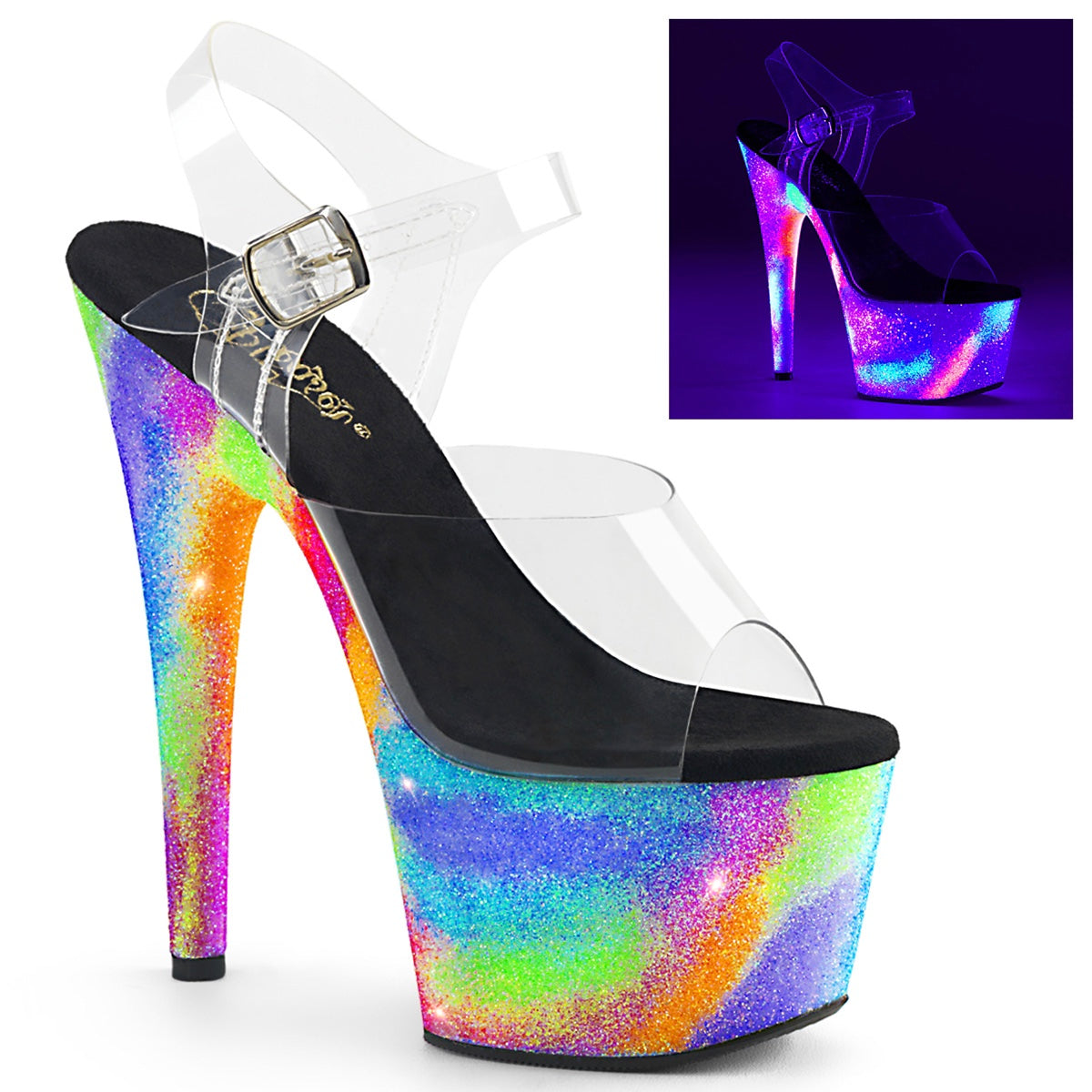 Glitter Exotic Dance Wear Shoes