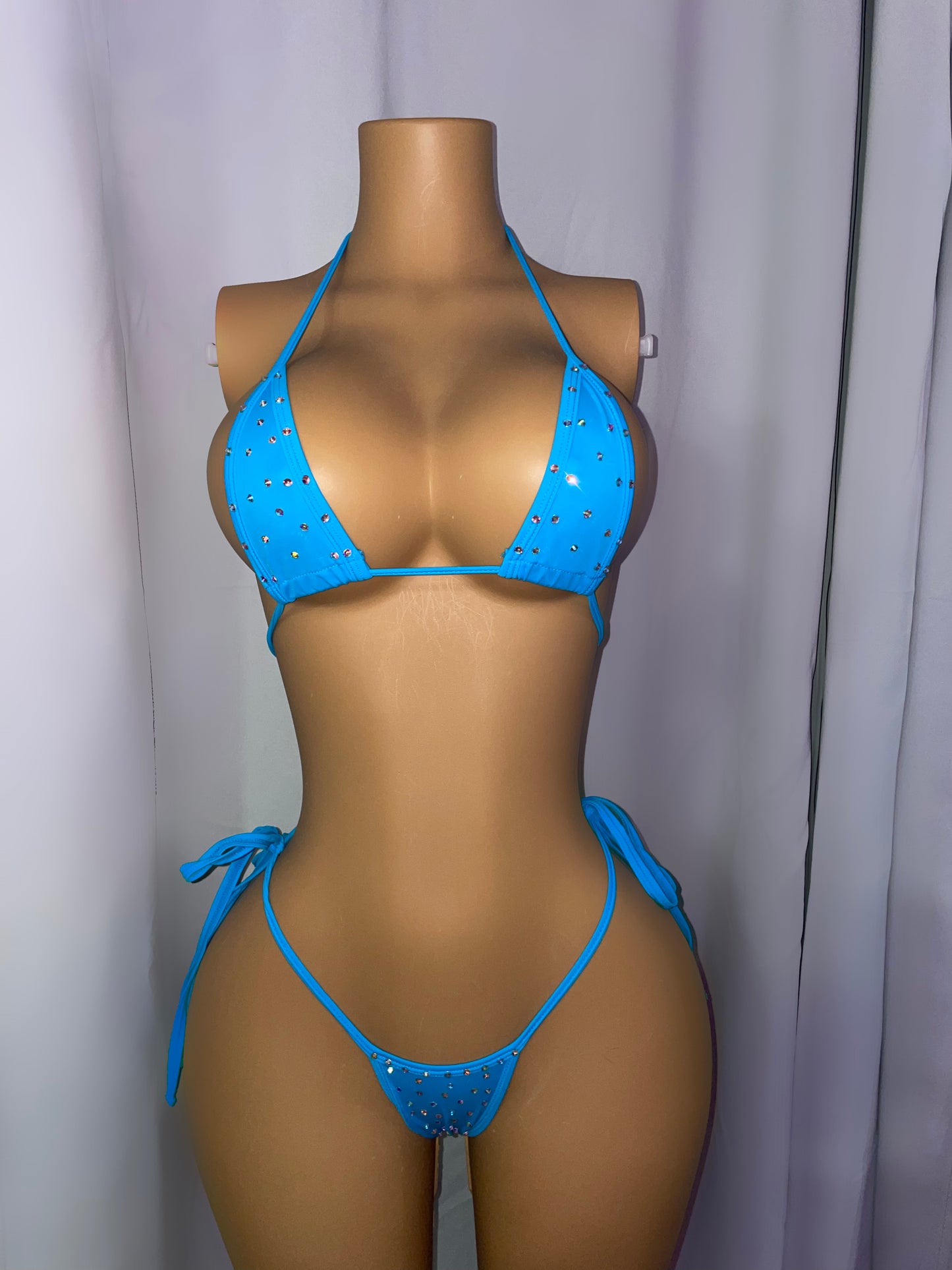 Teal Shine 2pc Bikini