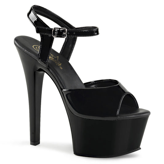 All Black Platform Heels