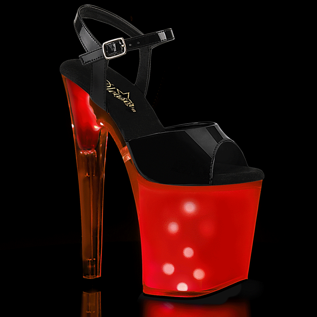 Color Changing Led 8inch Platform Heels