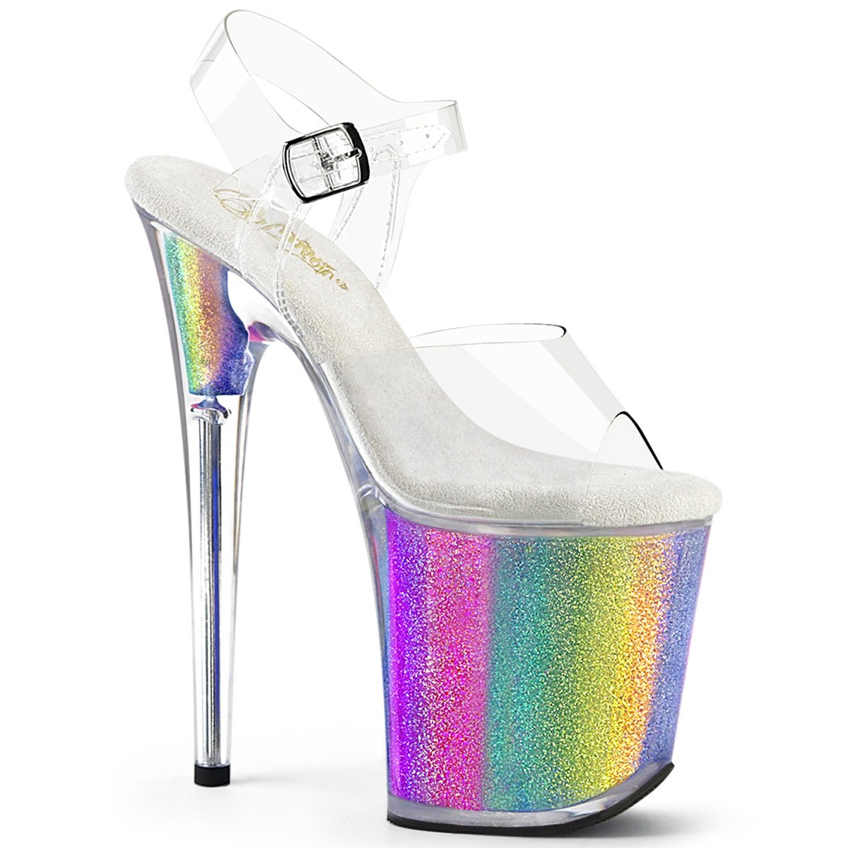 Pastel Rainbow Heels - Exotic dance heel
