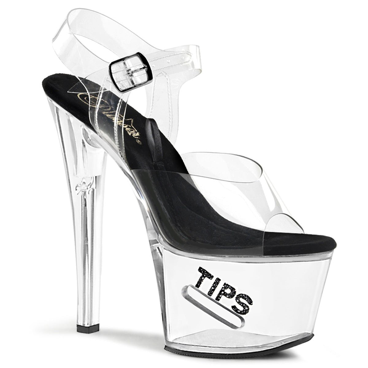 Tip Jar Platform Heels - Exotic dance heel