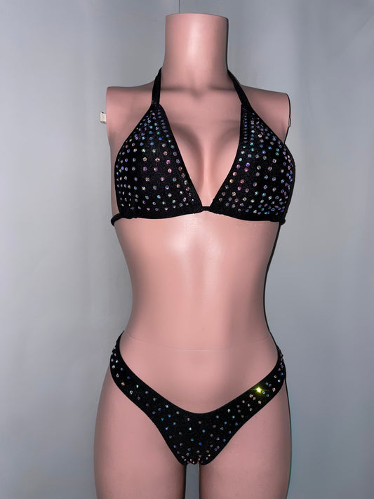 Black Diva Bikini Set - Moments ExoticExotic dance outfit