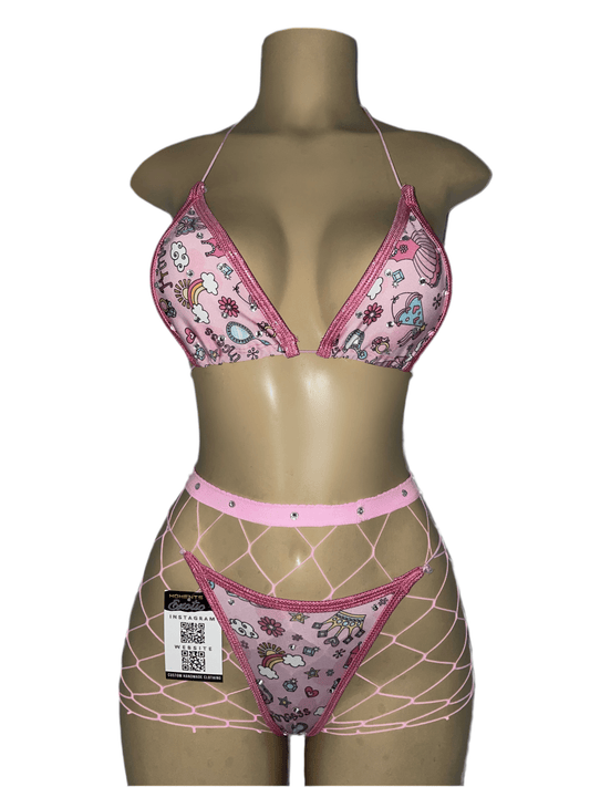 Princess Rhinestone Bikini - 